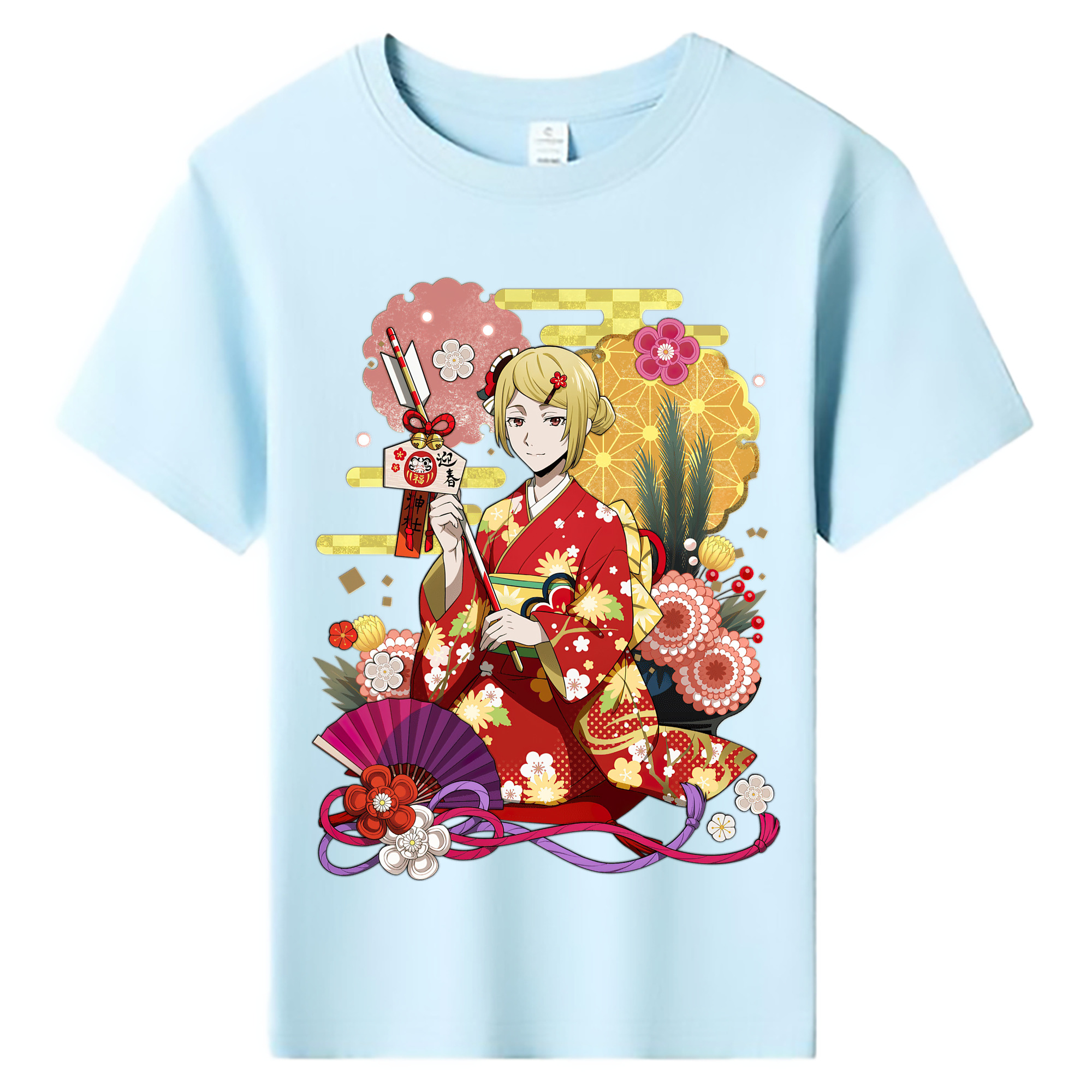 （画像用） 文豪ストレイドッグス Bungo Stray Dogs 綿100％キッズTシャツ（フロントプリント）